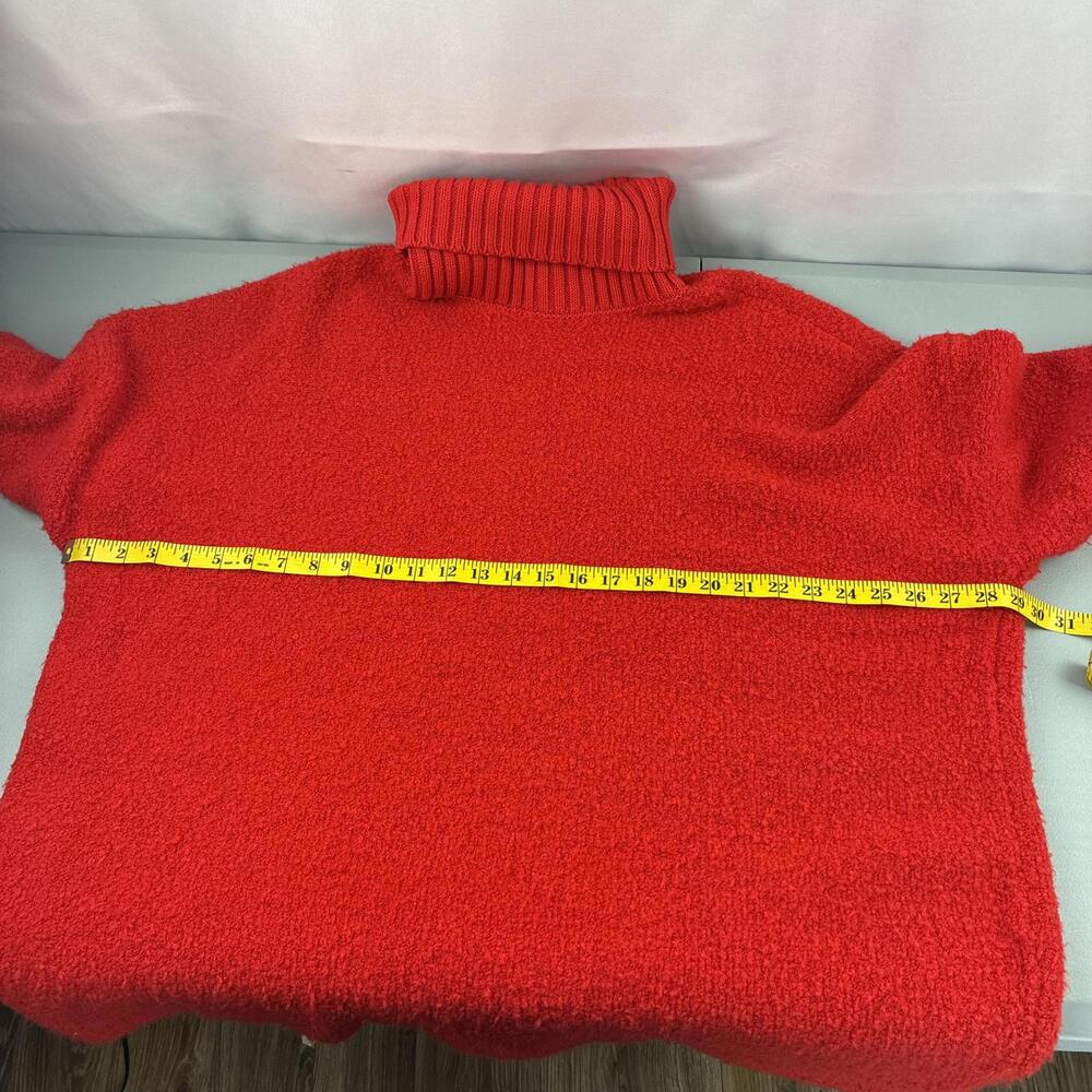 Offline by aerie Oversized Red Turtleneck Sweater Cabincore - Picture 6 of 9